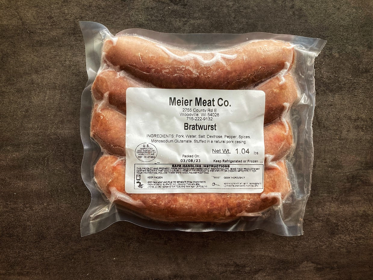 (3) Pork Brats